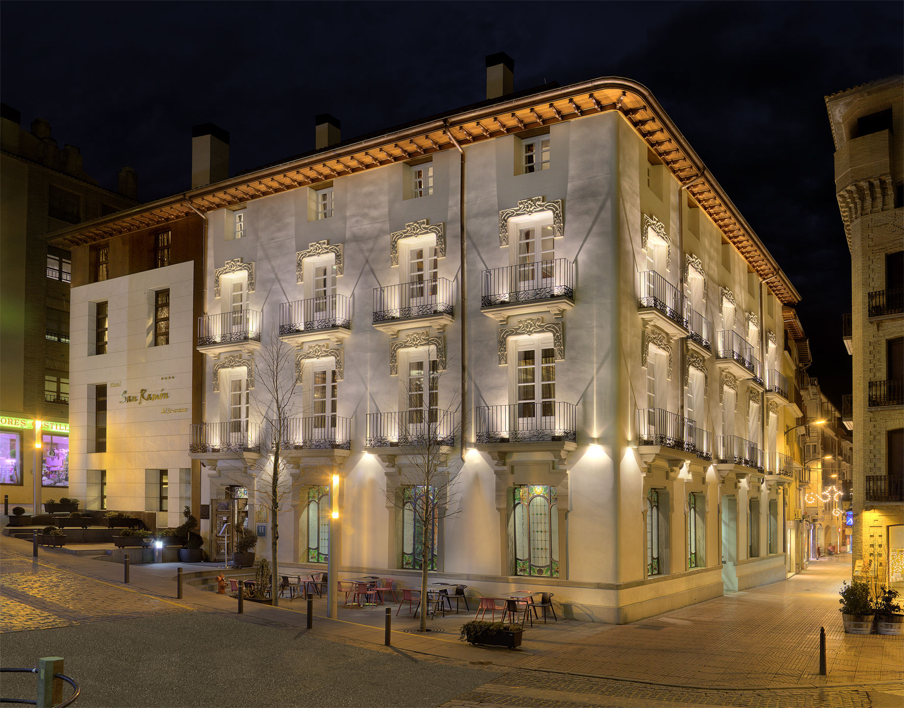 Hotel San Ramon Del Somontano Barbastro Exterior foto